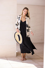 BLAZER BORADADA FLORES