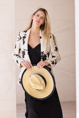 BLAZER BORADADA FLORES