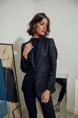 BLAZER SASTRE 1 BOTON NEGRA