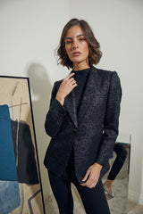 BLAZER SASTRE 1 BOTON NEGRA