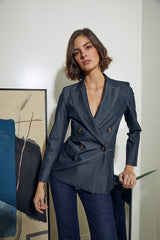 BLAZER SASTRE CRUZADA VAQUERA