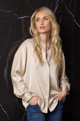 BLUSA JAPO BEIG  MARISA ARACIL