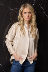 MARISA ARACIL BLUSA JAPO BEIG