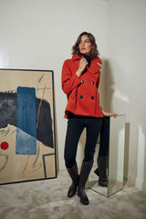 CHAQUETON MARINERO NARANJA