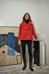 CHAQUETON MARINERO NARANJA