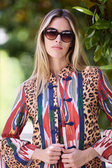 VESTIDO KIMONO HILO ÉTNICO