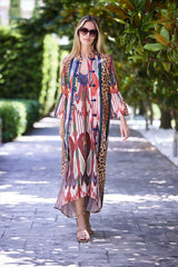 VESTIDO KIMONO HILO ÉTNICO