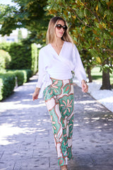 FALDA LENTEJUELAS VERDE