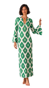 KAFTAN PICO IKAT VERDE