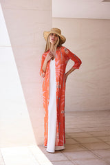 KAFTAN ABIERTO TUL PALMERAS