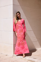 KAFTAN ESCOTE MEXI SOLES