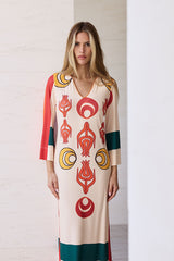 KAFTAN ESCOTE PICO LINEA VERDE