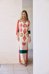 KAFTAN ESCOTE PICO LINEA VERDE