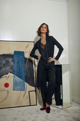 KAFTAN SOBRETODO PUNTO NEGRO