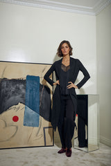 KAFTAN SOBRETODO PUNTO NEGRO