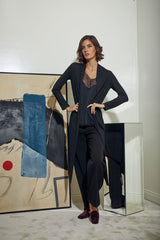 KAFTAN SOBRETODO PUNTO NEGRO