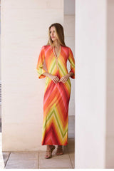 KAFTAN TIRILLA ZIG ZAG