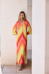 KAFTAN TIRILLA ZIG ZAG