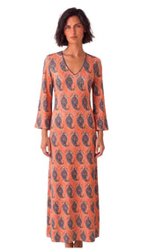 KAFTAN ENTALLADO PICO CAASHMERE