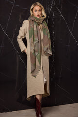 LEVITA LARGA LANA 3 BOTONES Y ABERTURA DETRÁS BEIG