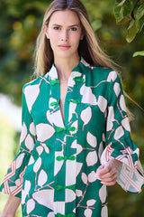 VESTIDO KIMONO HILO VERDE