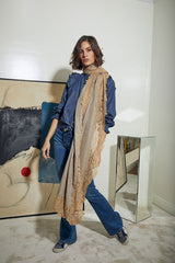 PHASMINAS ENCAJE BEIG