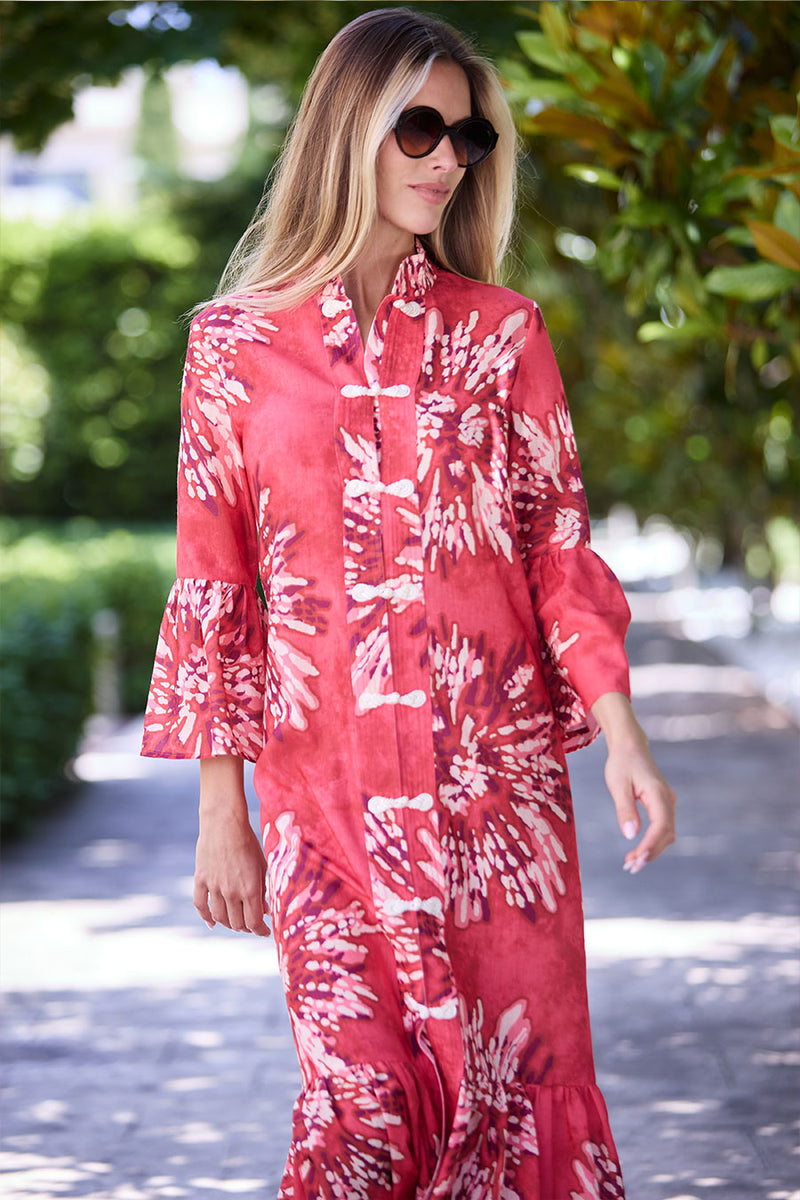 VESTIDO KIMONO HILO MAGENTA