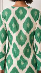 KAFTAN PICO IKAT VERDE