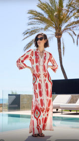KAFTAN MEXI IKAT TIERRA