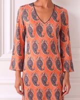 KAFTAN ENTALLADO  PICO CAASHMERE